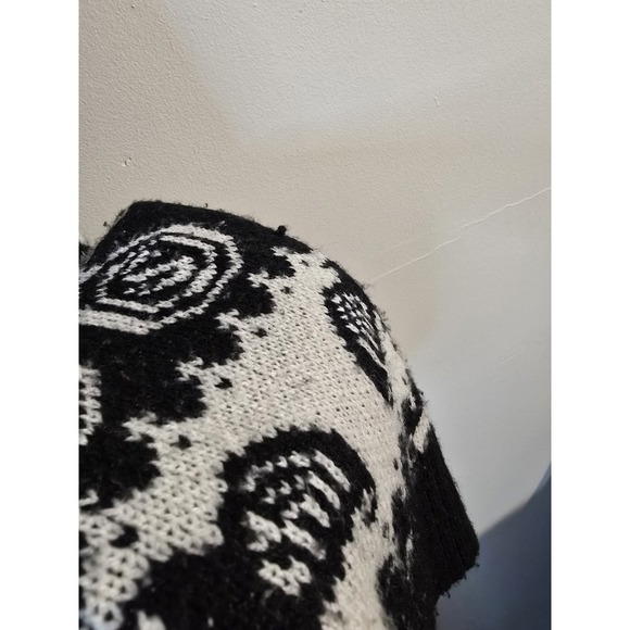 Harry Potter Horcrux Sherpa Cardigan Black & White 3X READ - Picture 6 of 8